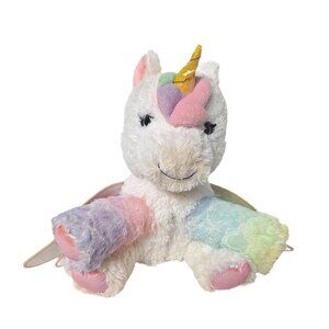 Barbie Dreamtopia Unicorn Talking Plush Metallic Wings Stuffed Animal 10.5"